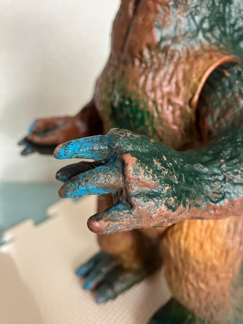 訳あり◉ブルマァク ゴジラ ソフビ フィギュア当時物だと思います