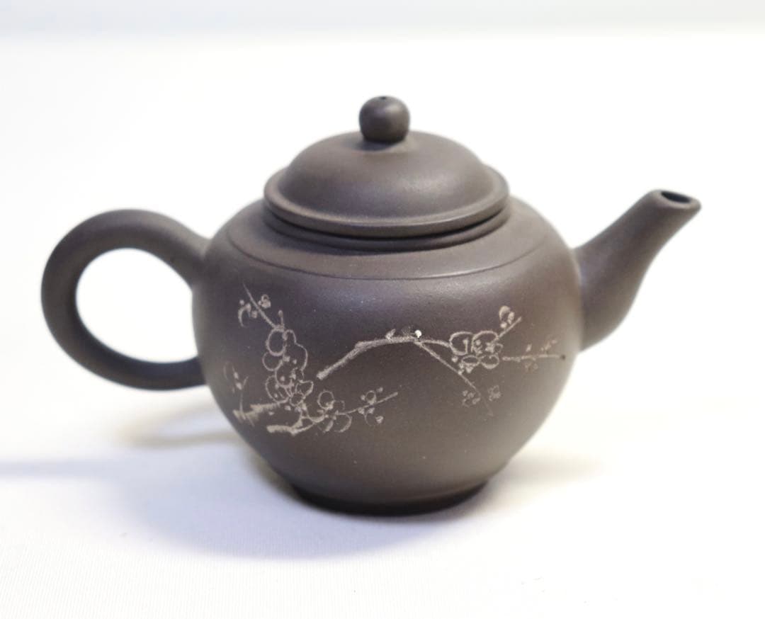 中国茶器 紫泥急須 朱鳳仙作 業生刻 送料込み0916