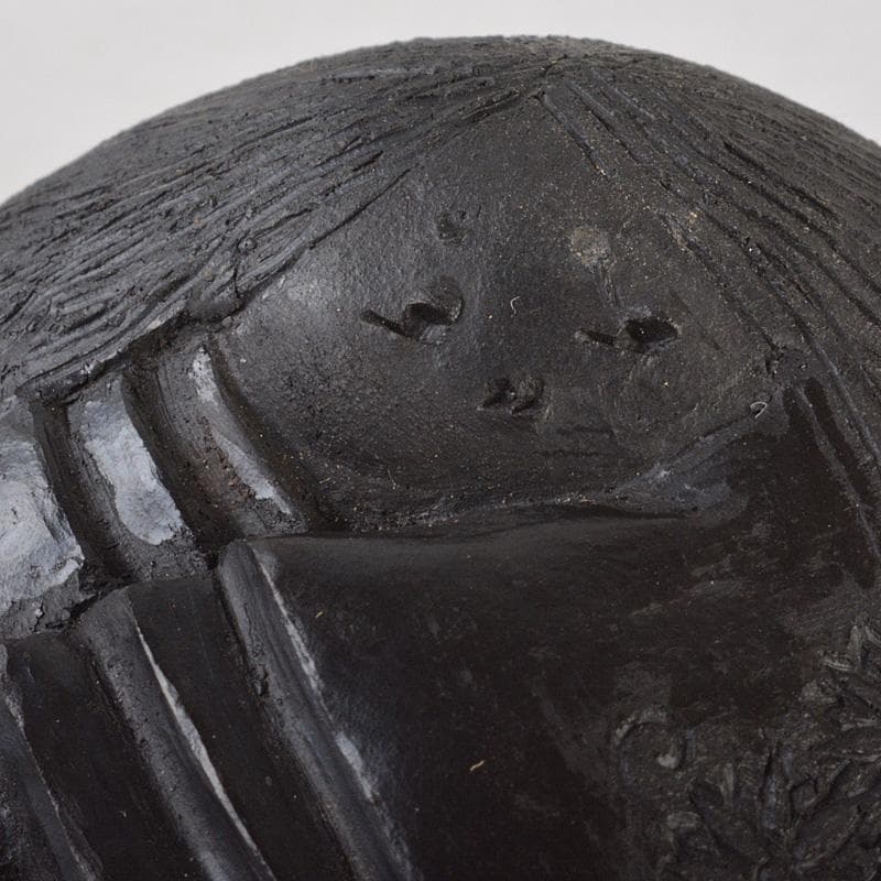 茶道具　香道具　貝形　香合　共箱　V　6541