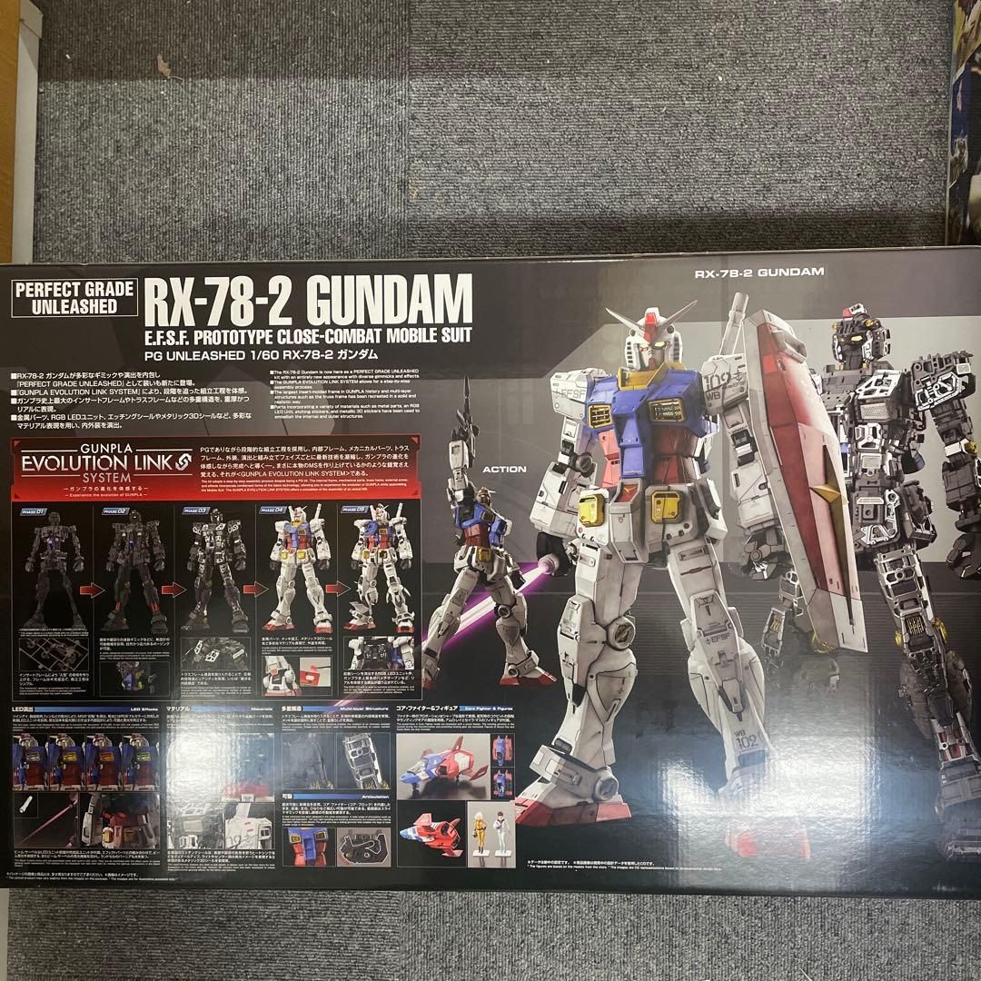 PG UNLEASHED RX78-2ガンダム　プラモデル　未組立品
