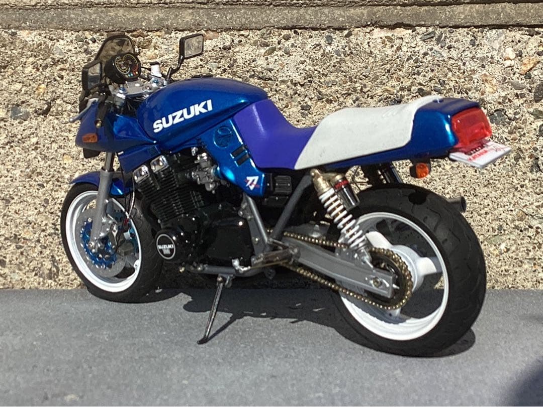 バイクプラモデル　族車　タミヤ1/12 スズキカタナ(ジャンク品)