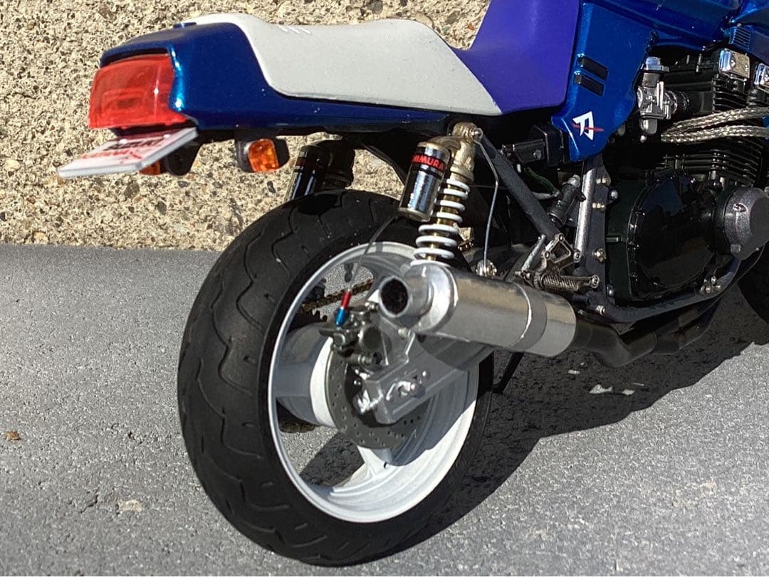 バイクプラモデル　族車　タミヤ1/12 スズキカタナ(ジャンク品)