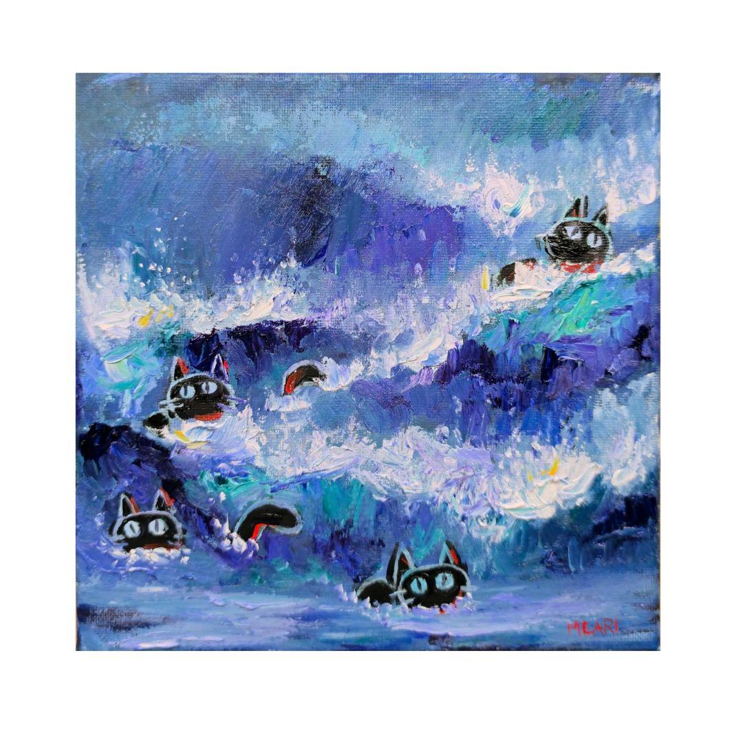 リアリズムの精髄,戸嶋但「紅薔薇」4号油彩,生けのセンスも光る作家