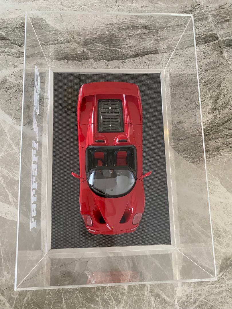 アクリルケース付きFerrari F50 ミニカー赤
