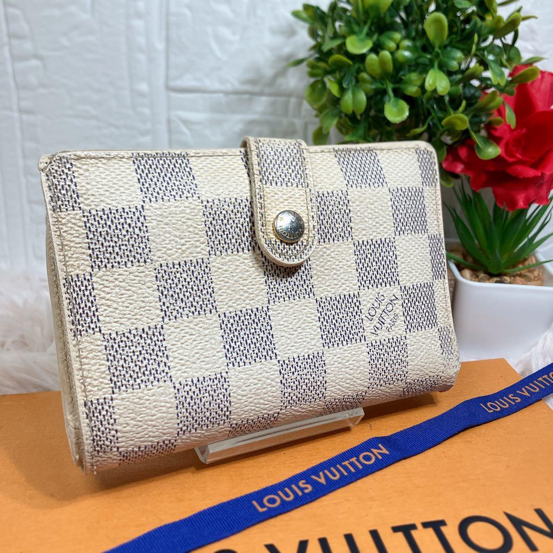 鑑定 ルイヴィトン ダミエ アズール ポルトフォイユ ヴィエノワ 新型