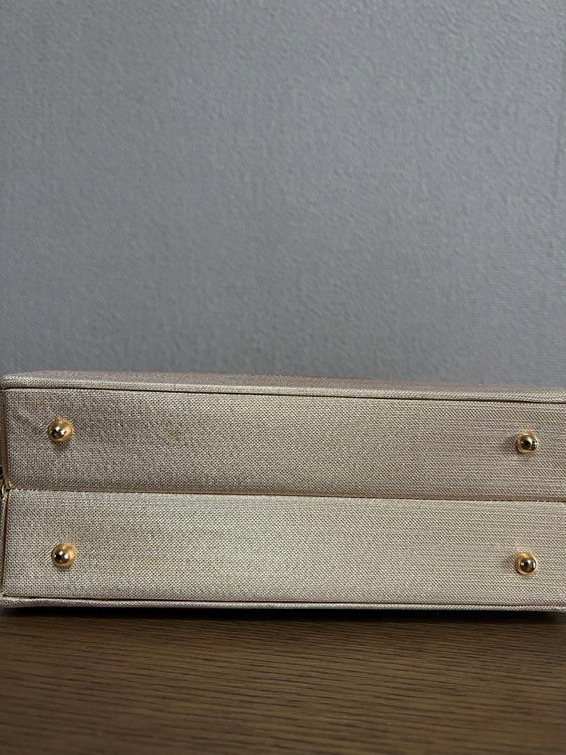 留め袖用バッグと草履、扇子セット　結婚式