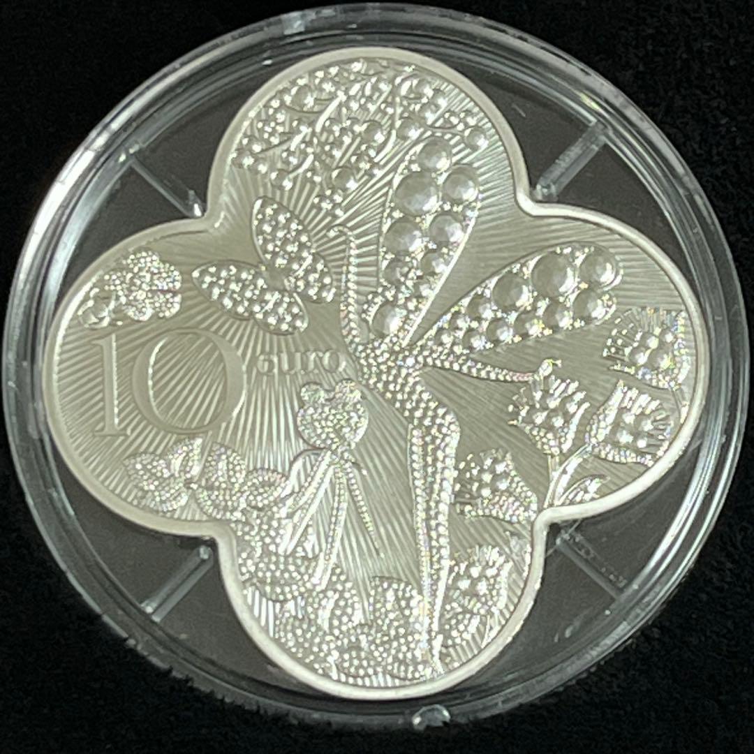 Van Cleef & Arpels 110周年記念 10ユーロ銀貨 Van Cleef & Arpels 110周年記念 10ユーロ銀貨