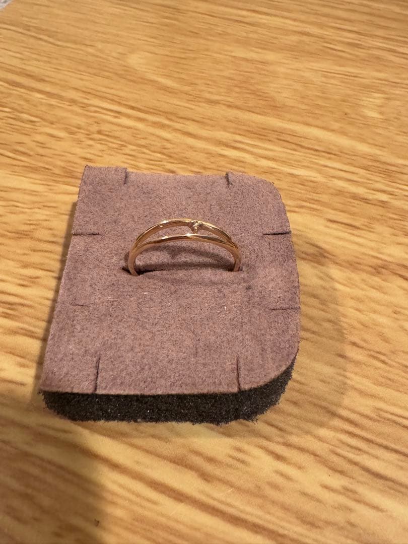 ete K10YG リング ブラウンダイヤ イエロー 11号