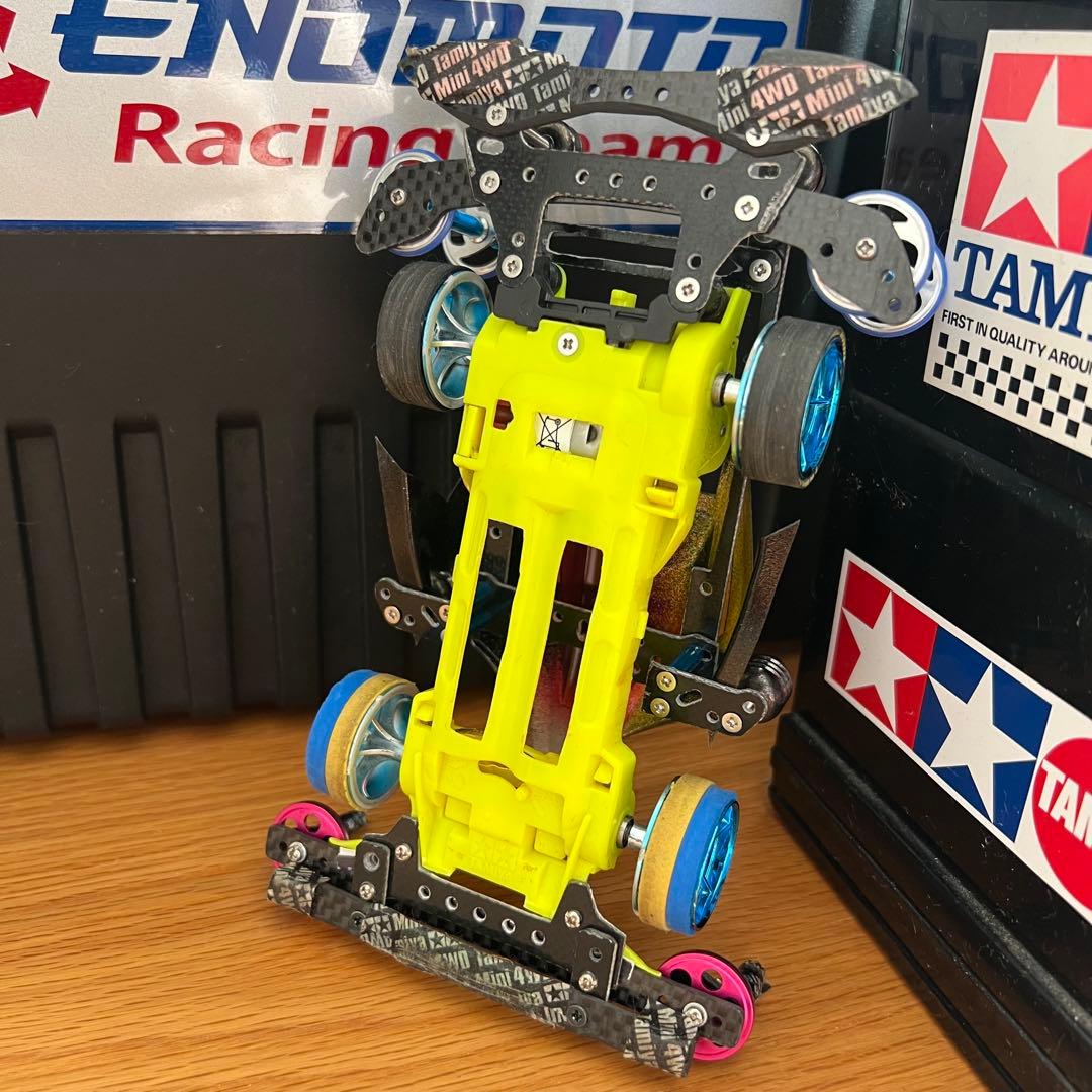 □激レア ミニ四駆 完成品 加工 アバンテ 仮面ライダーダブル ルナ