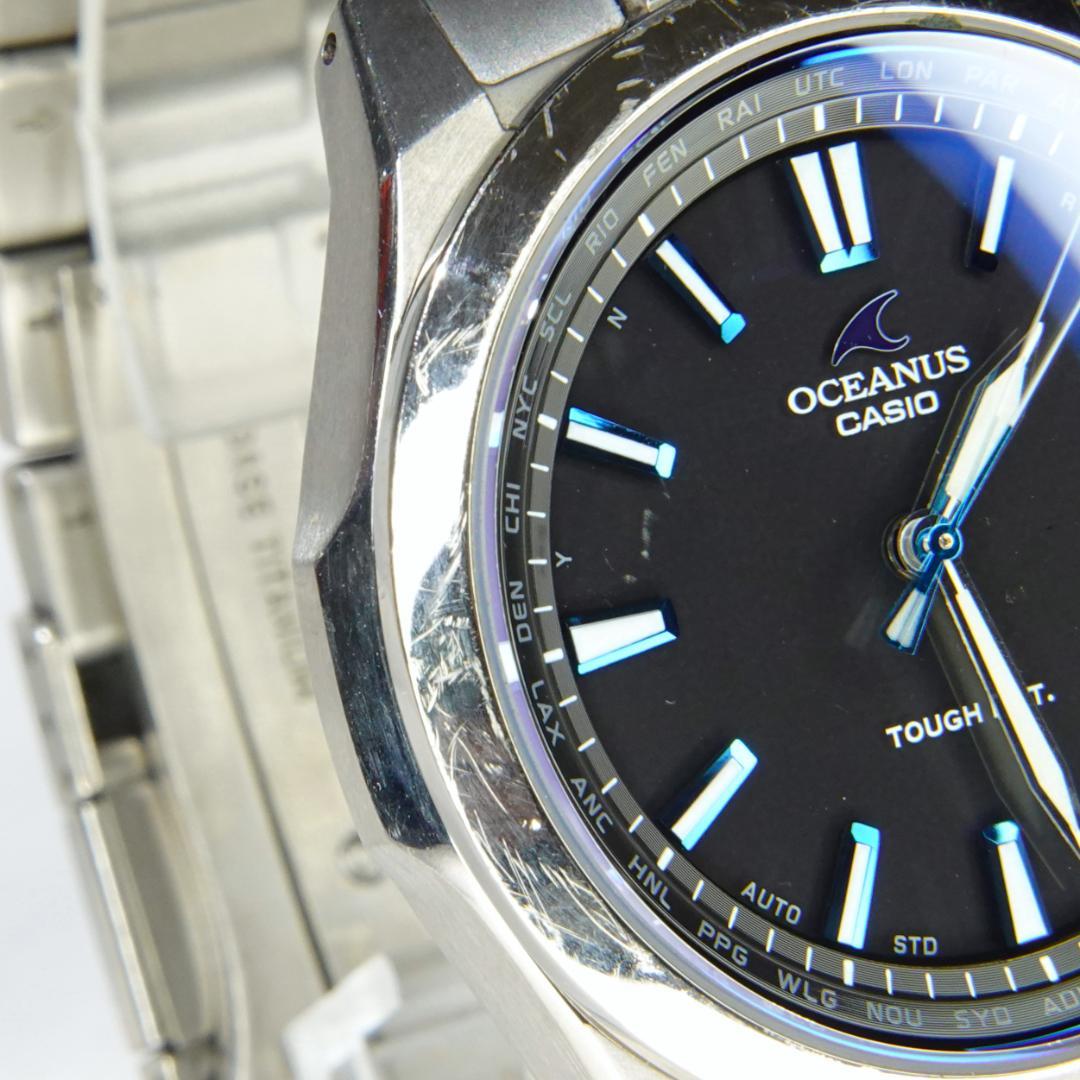 CASIO オシアナス OCW-S100-1AJF 電波ソーラー チタン 軽量