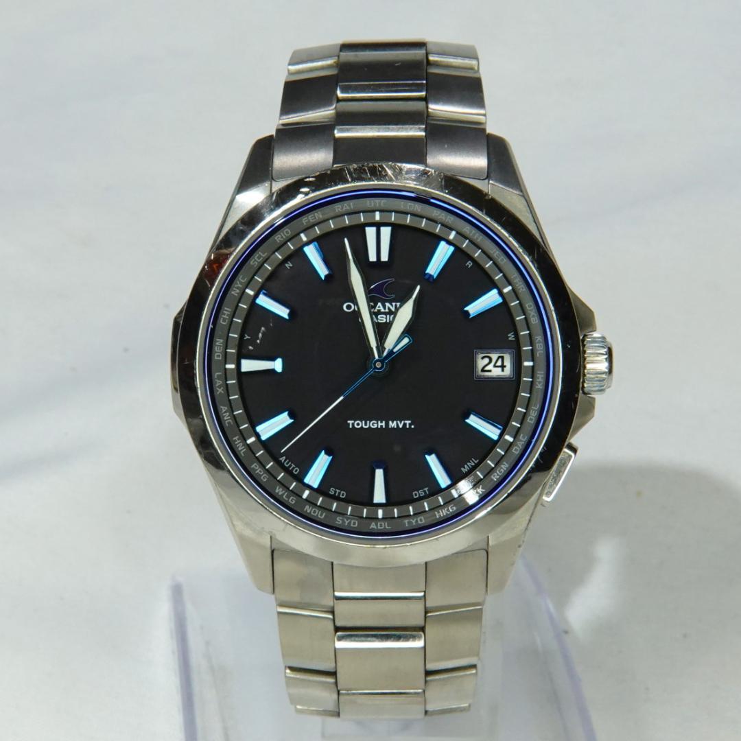CASIO オシアナス OCW-S100-1AJF 電波ソーラー チタン 軽量