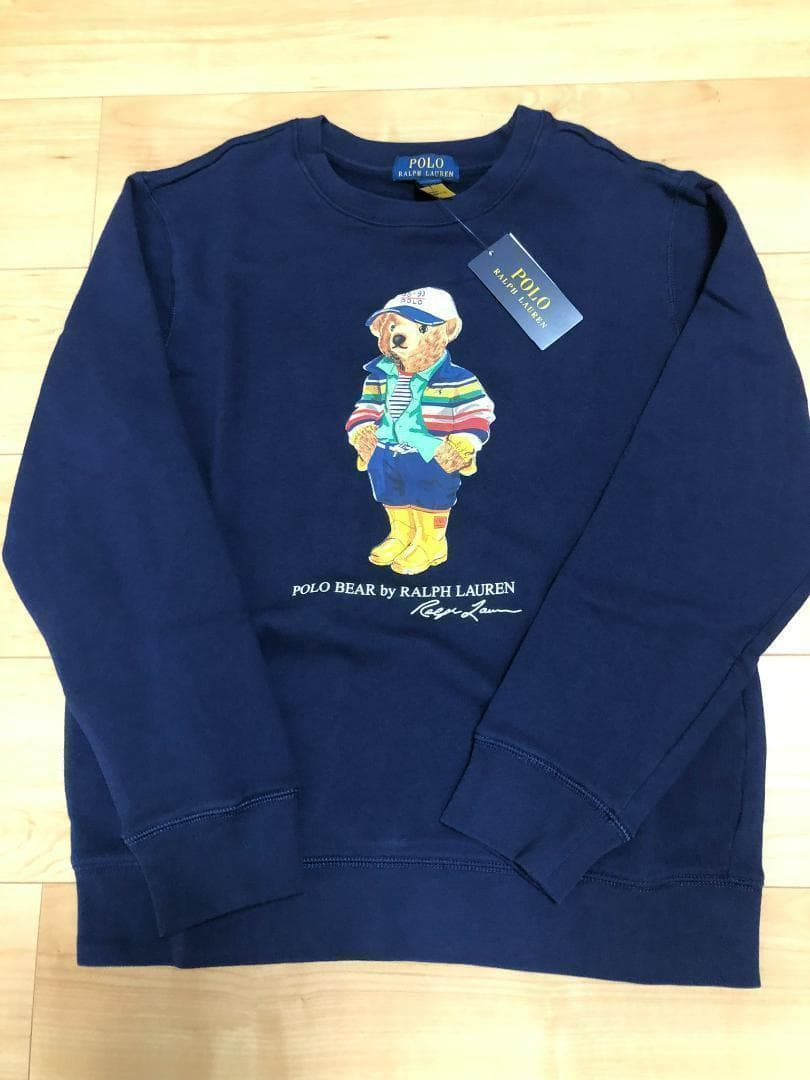 SALE!！2025新作新品ラルフローレン ポロベアトレーナー　ボーイズL160