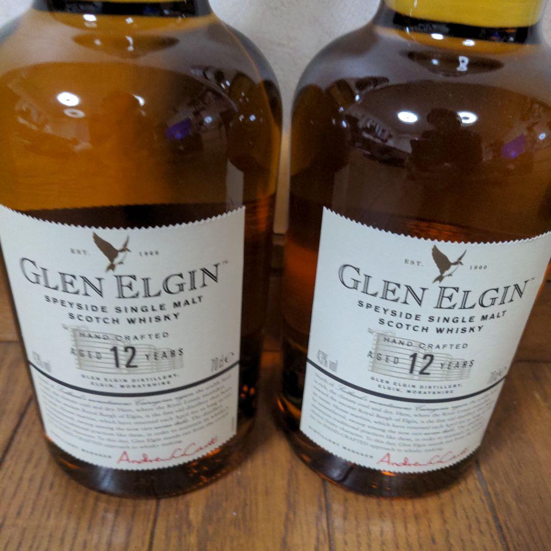 Glen Elgin 12年 スコッチウイスキー 700ml 2本セット