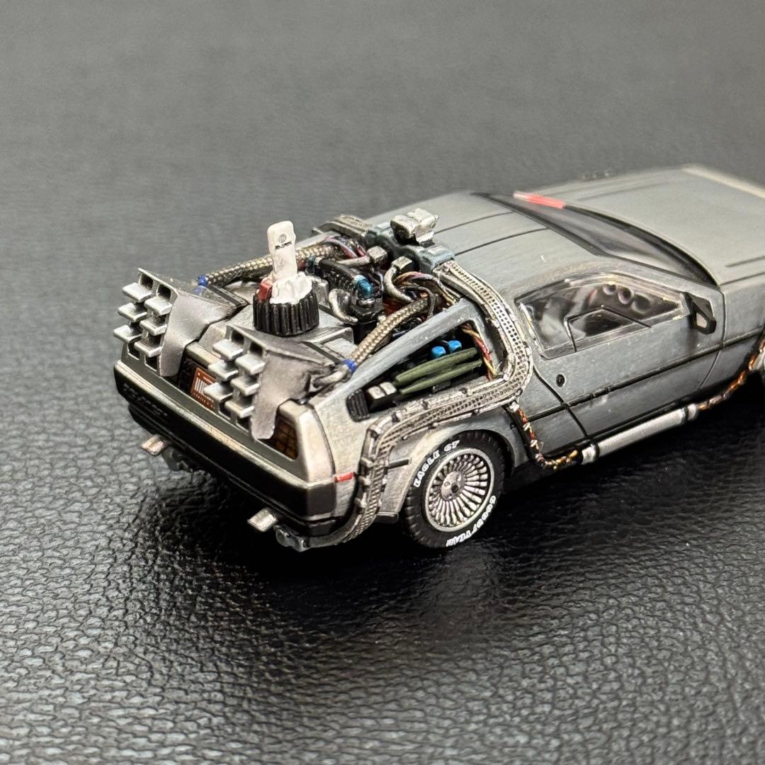 デロリアン Ⅱ カスタム品 1/64 MJモデル バックトゥザフューチャー