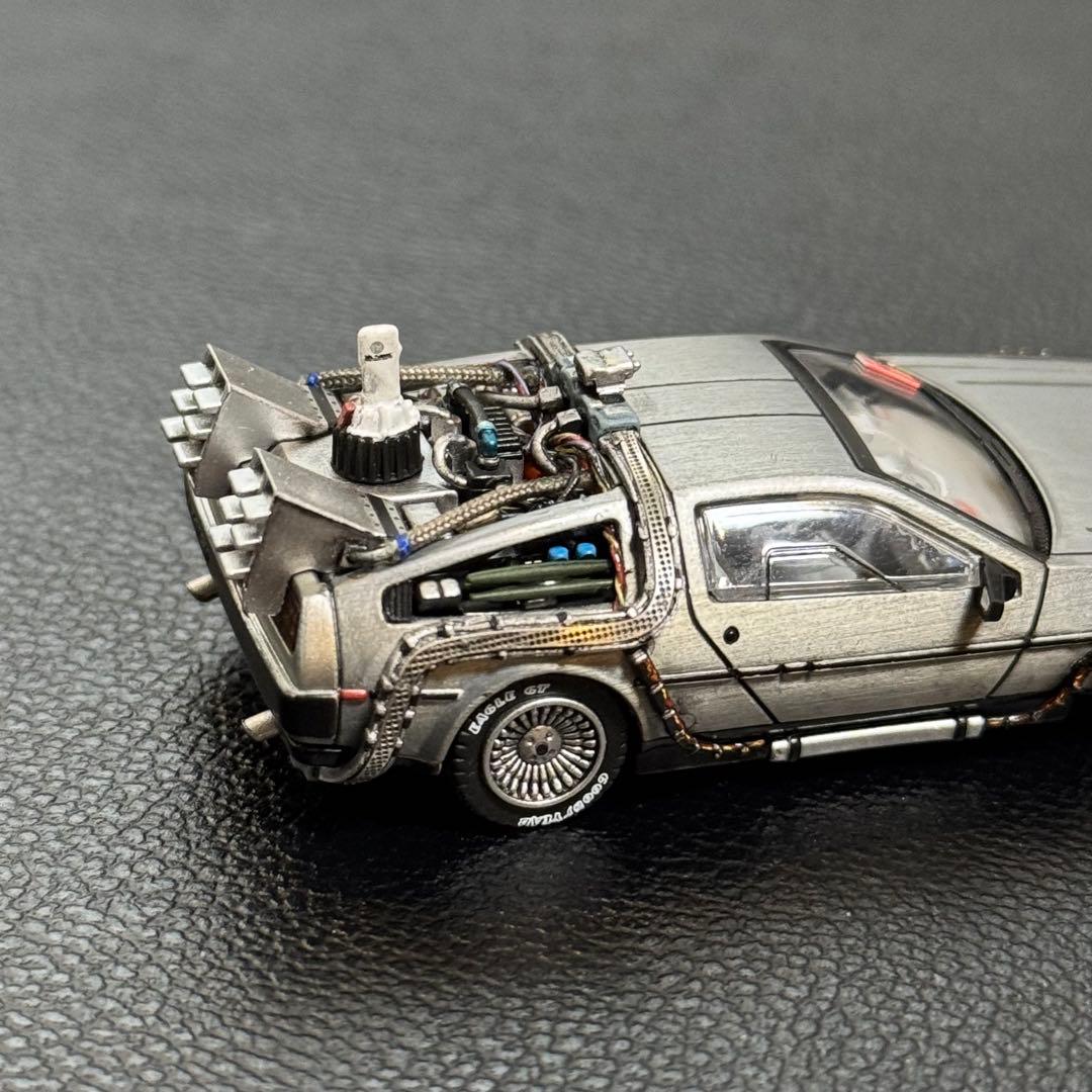 デロリアン Ⅱ カスタム品 1/64 MJモデル バックトゥザフューチャー