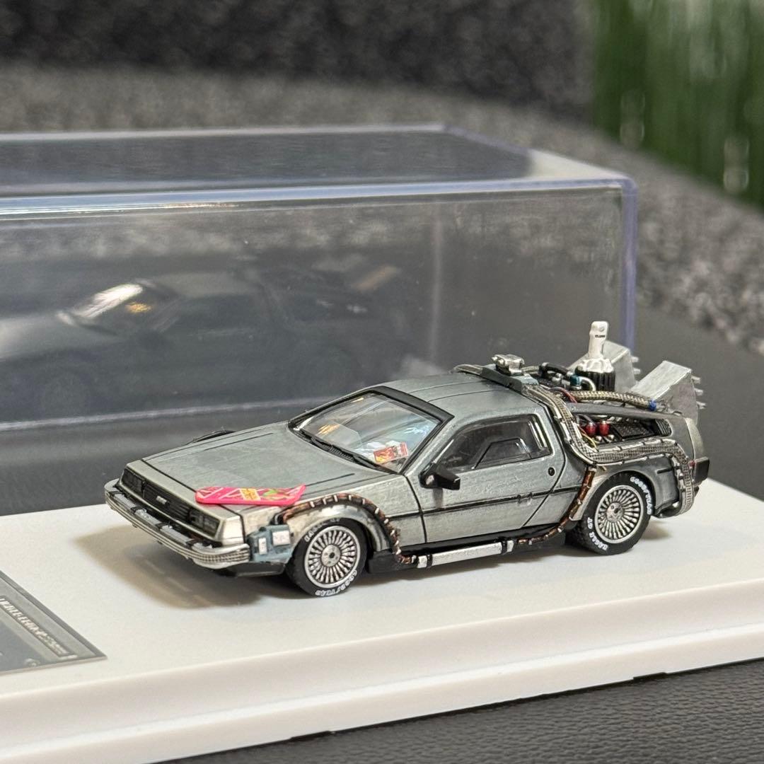 デロリアン Ⅱ カスタム品 1/64 MJモデル バックトゥザフューチャー