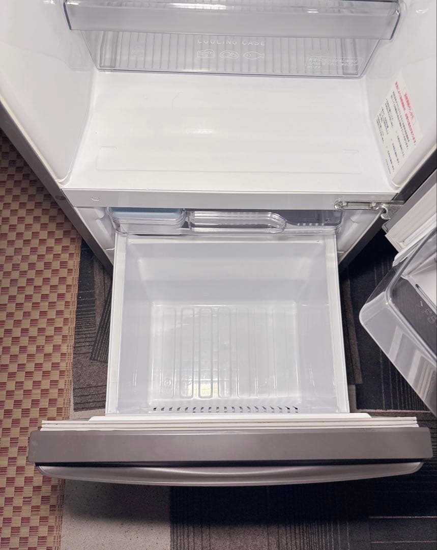三菱2ドア冷蔵庫 MR-P15F-H 【大阪府内配送・設置無料✨】