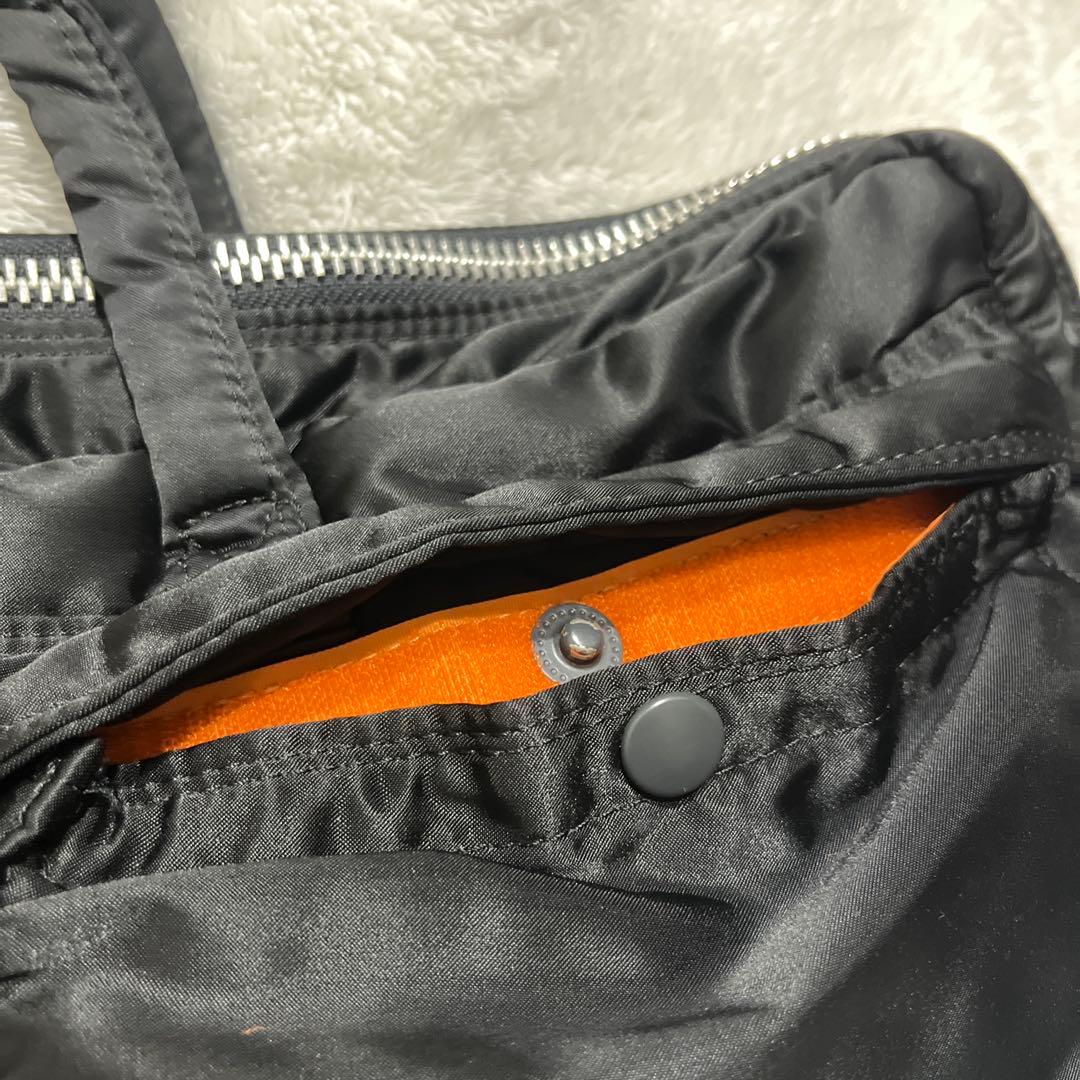 【美品 】PORTER TANKER 2WAYブリーフケース ブラック ナイロン