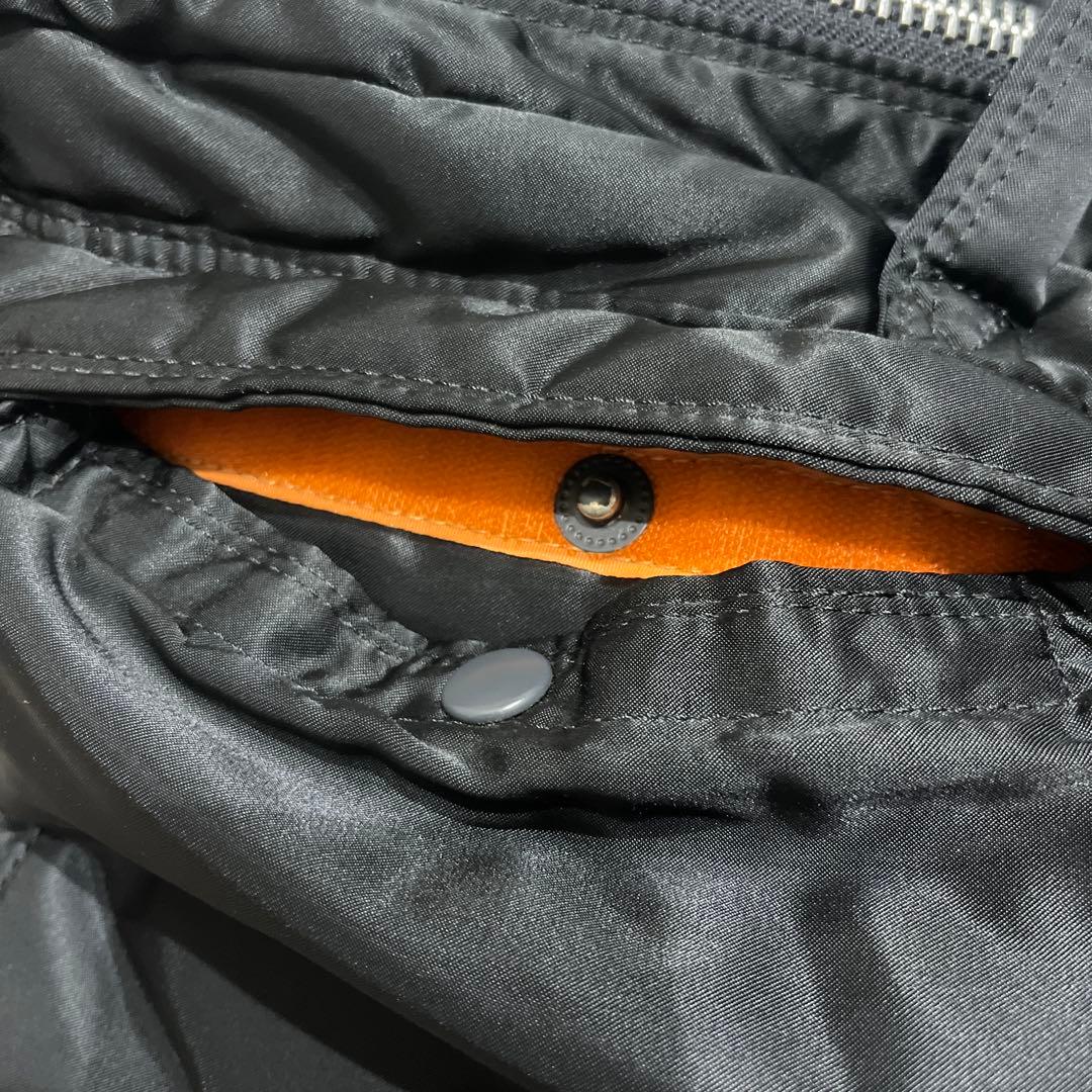 【美品 】PORTER TANKER 2WAYブリーフケース ブラック ナイロン