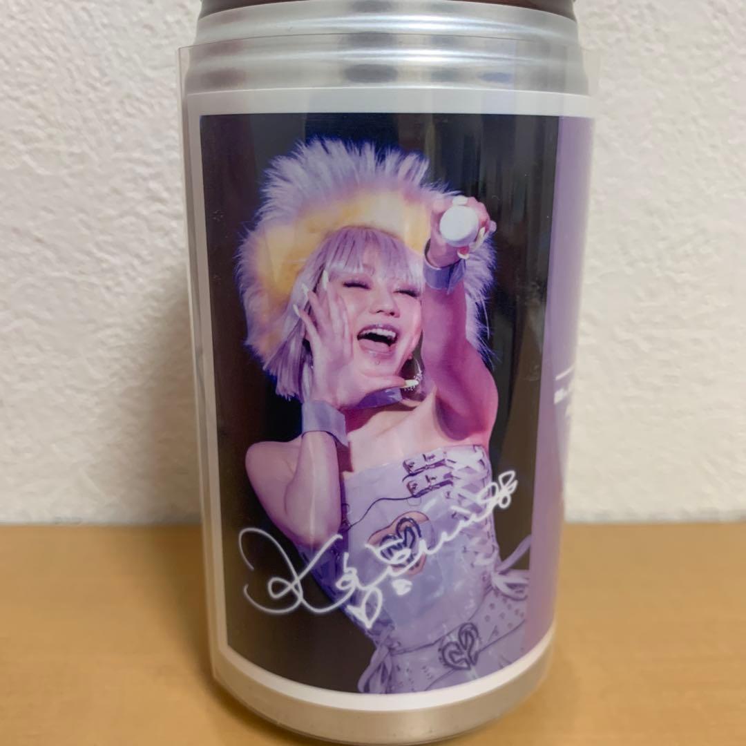 サイン入り】倖田來未 くぅちゃん 倖田組 ラベル缶 ステッカー レア