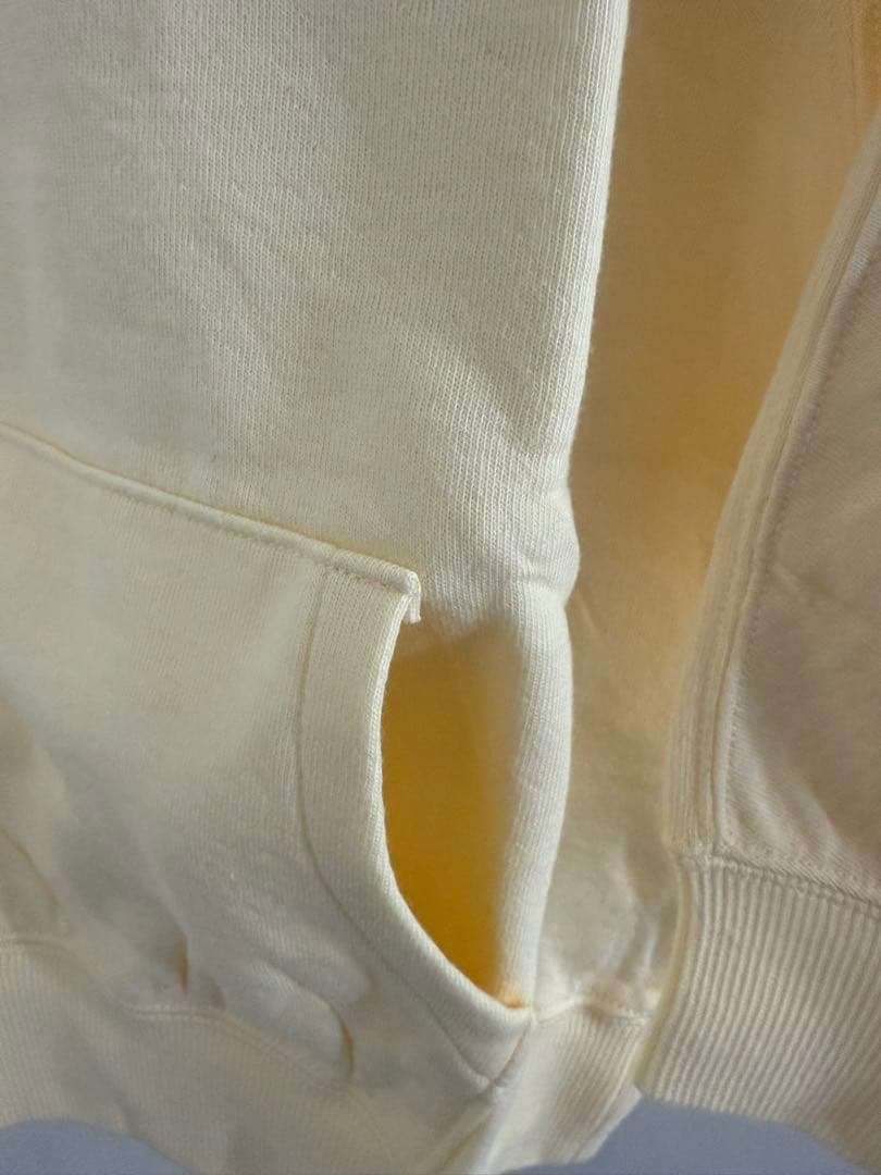 【美品】ミキハウスベア　バックロゴトレーナー　100 子供　アイボリー