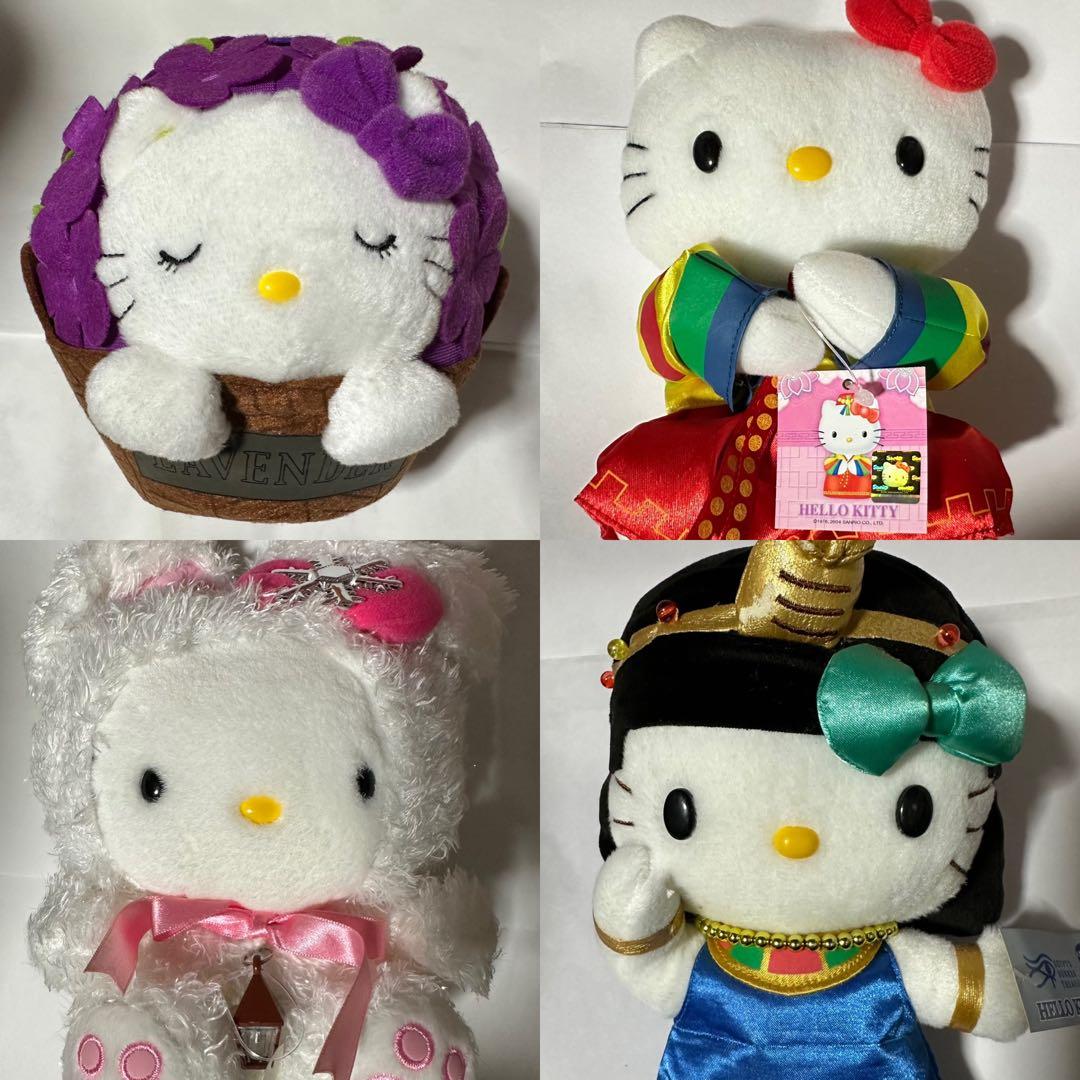 超激レアご当地キティ　エジプト展キティ　北海道ラベンダー＆雪うさぎ　韓国キティA 超激レアご当地キティ エジプト展キティ 北海道ラベンダー＆雪うさぎ