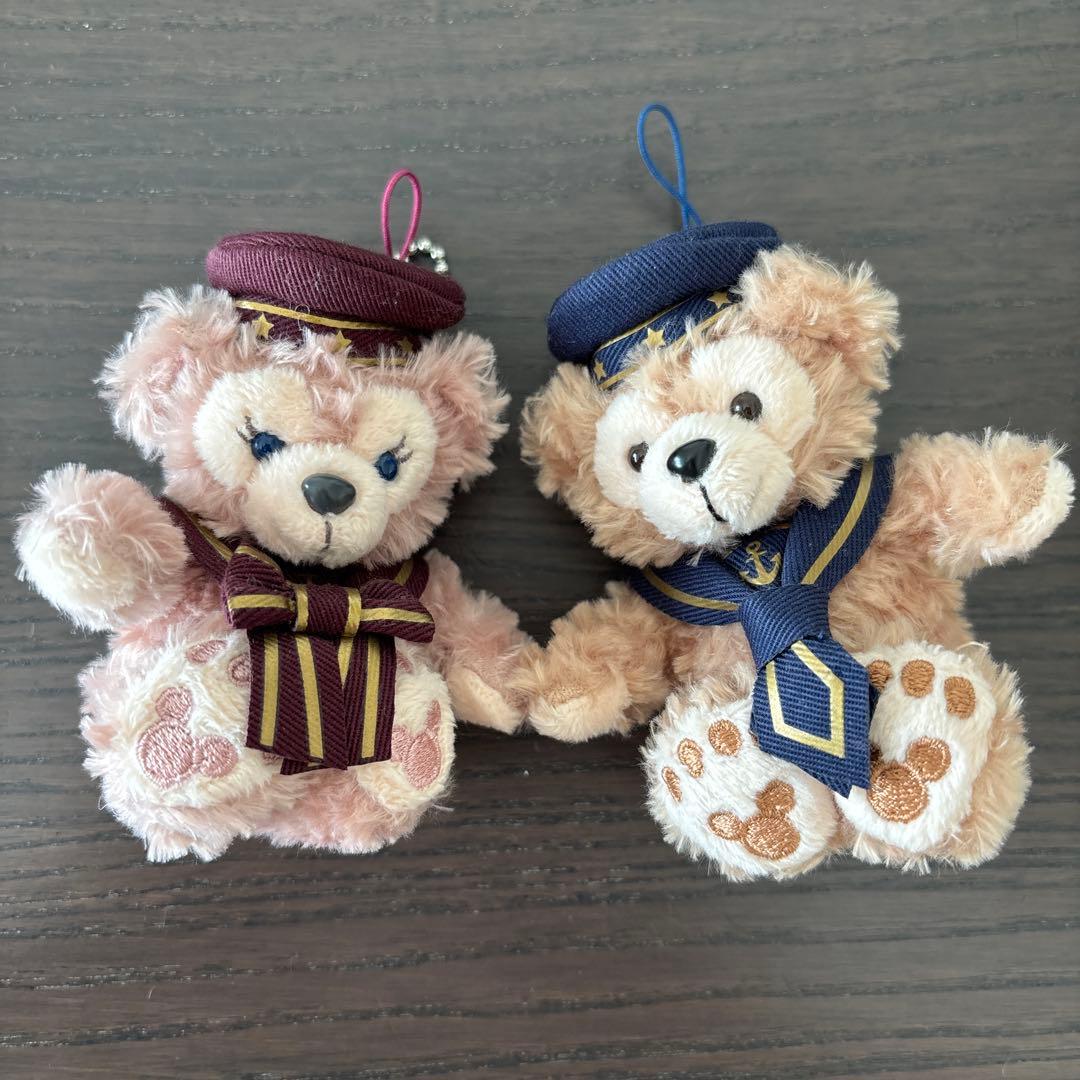 ディズニーシー ダッフィー&シェリーメイ ぬいぐるみストラップ - メルカリ