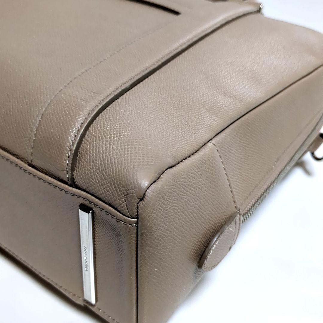 ✨ペッレモルビダ✨DECK9 ビジネスバッグ トープ 2way レザー ロゴ