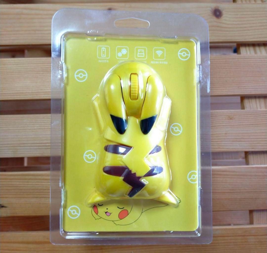 ポケモン ピカチュウ ワイヤレスマウス bluetooth 韓国 限定 - メルカリ