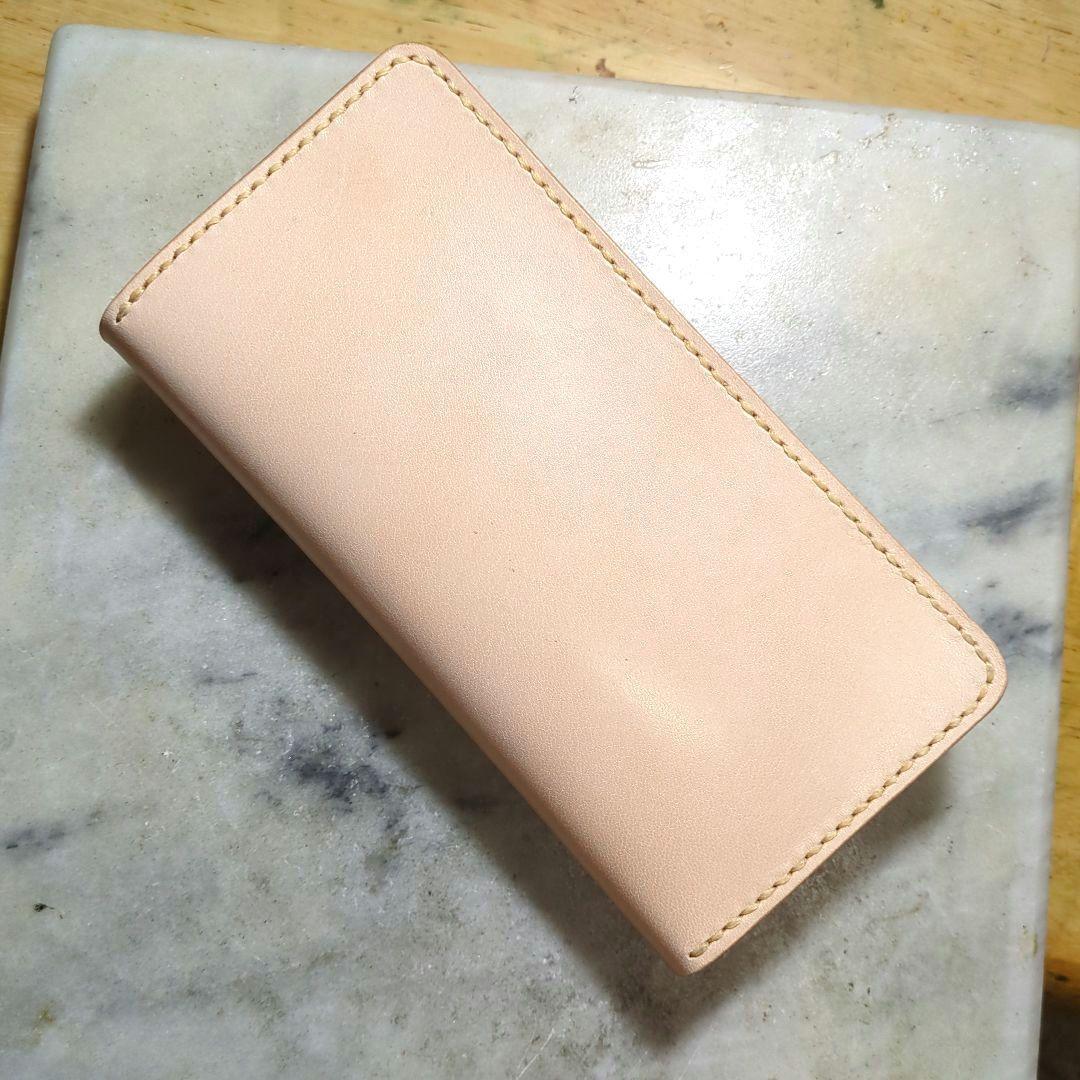 姫路ヌメ革 トラッカーウォレット ハンドメイド ロングウォレット 長財布 新品
