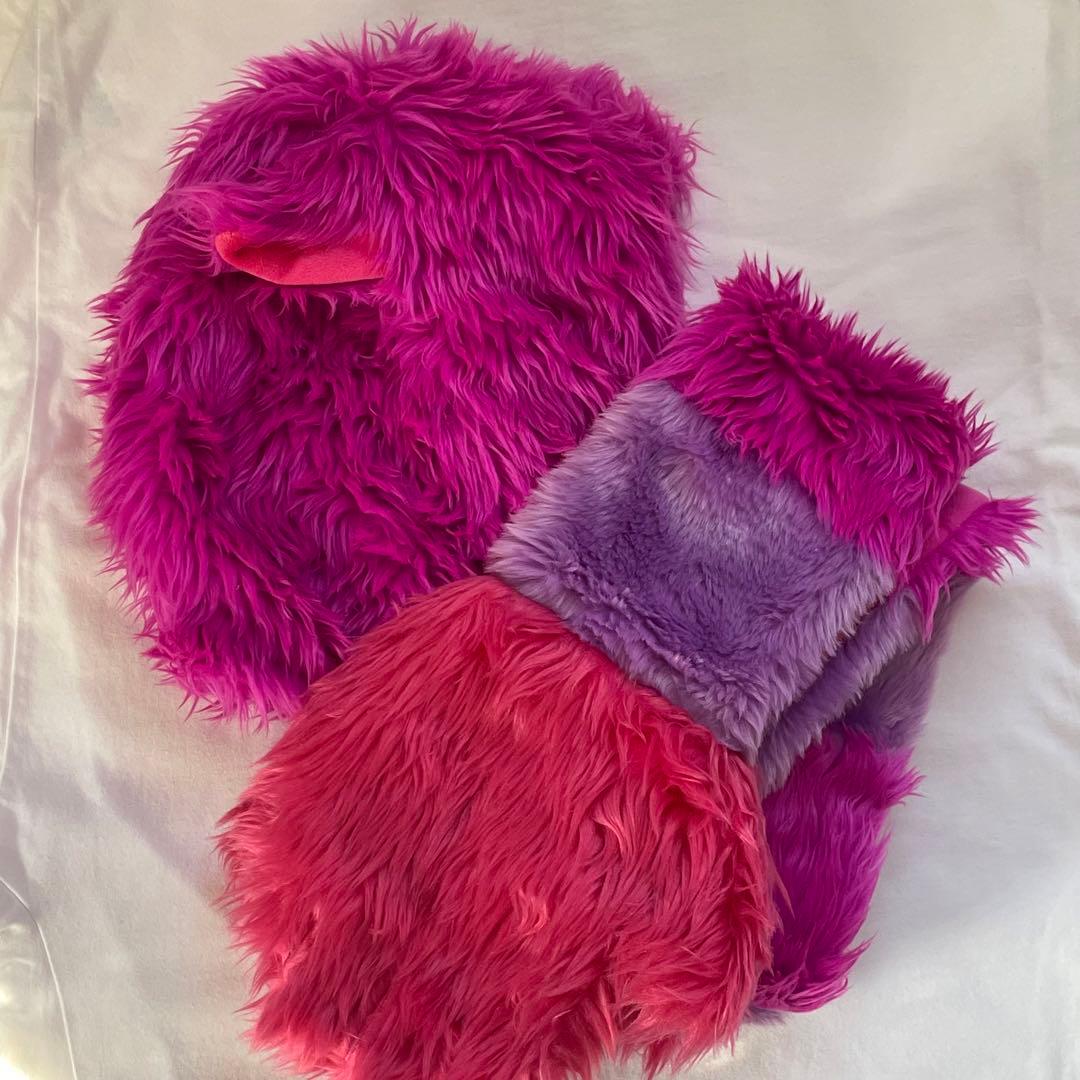 ディズニー チシャ猫 マフラーキャップ+手袋