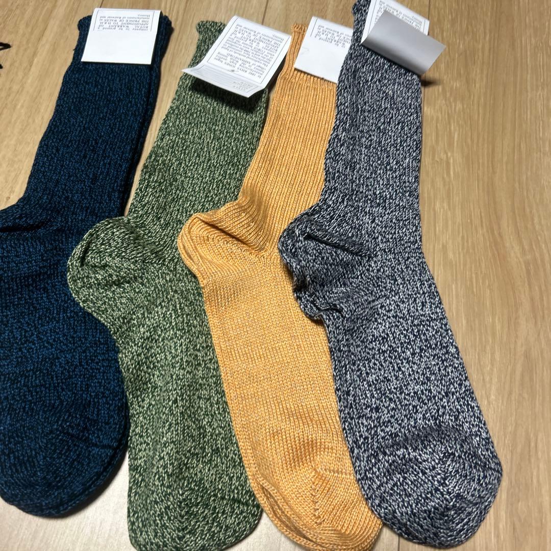 未使用corgi コーギ ソックス 25～28㎝（10 1/2） 4足