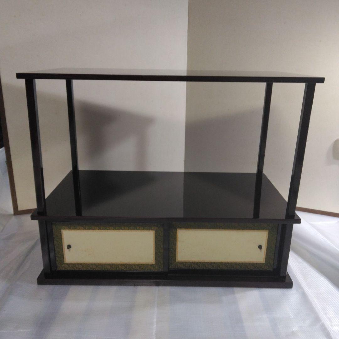 茶道具棚 紹鴎棚 溜塗 組立式 高級良品