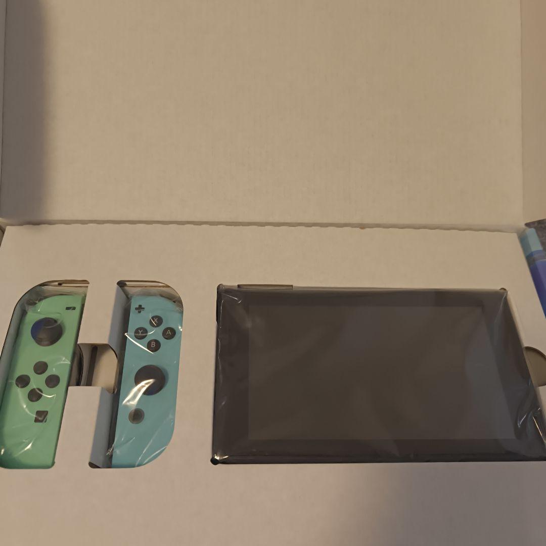 【美品】 Nintendo Switch 本体 あつまれ どうぶつの森 版