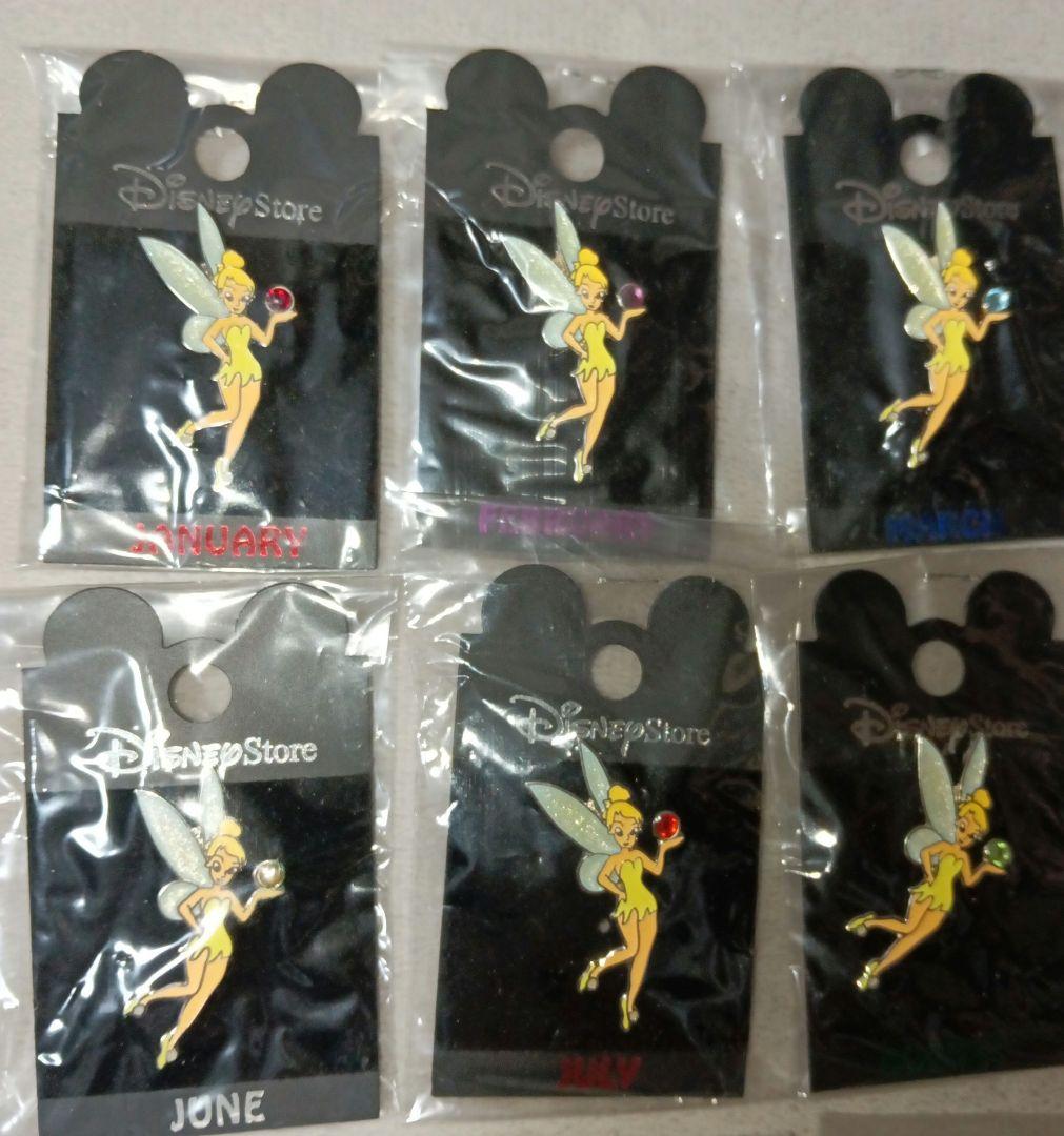 ディズニーティンカーベルピンバッジセット ディズニー ピンバッジ 4点