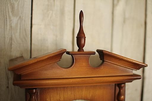 愛知時計製　機械式　掛時計　ウォールクロック　機械式時計　古時計　アナログ