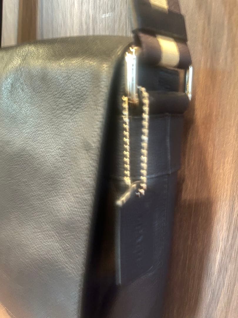 COACH チャールズ スモール メッセンジャー ショルダー バッグ レザー