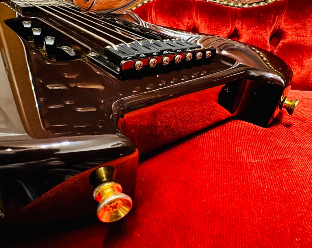 ヘッドレス ハイブリットナイロン弦 7弦ギター 志田工房オーダー品