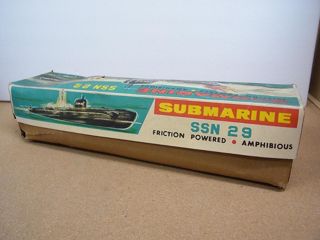 ヨネザワ 米澤玩具 サブマリン SSN29 シーウルフ 潜水艦 ブリキ