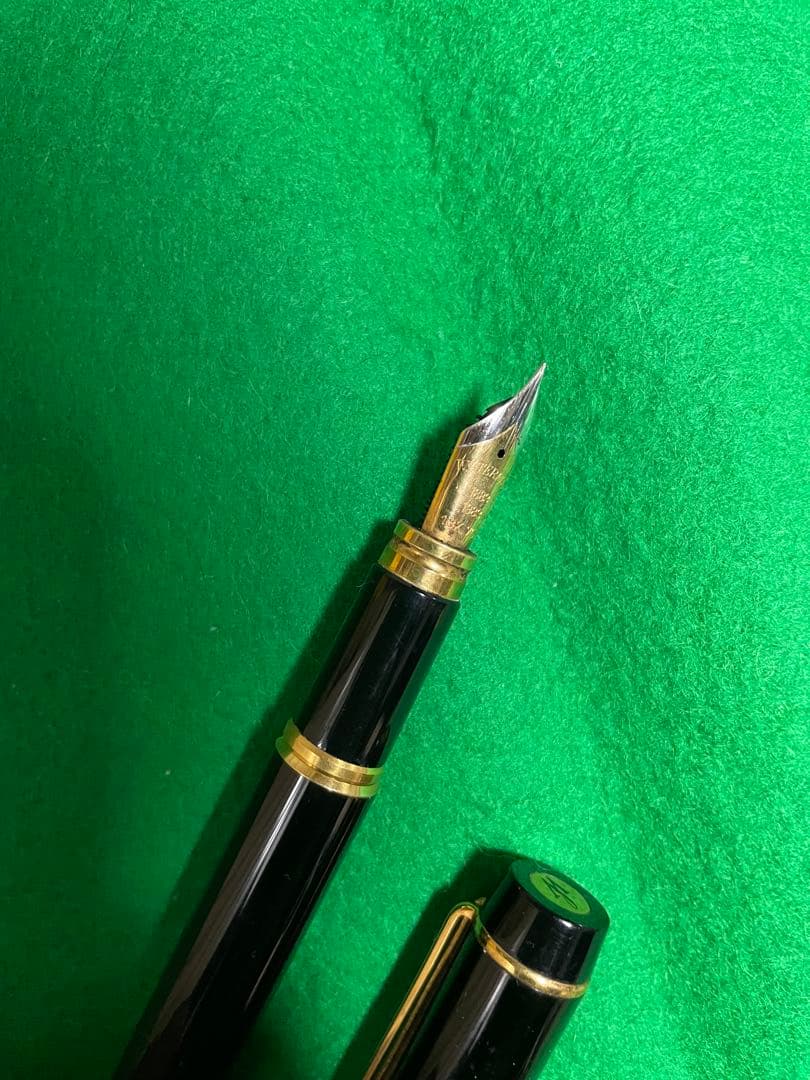 WATERMAN 万年筆 ブラック 18Kペン先 自宅保管品