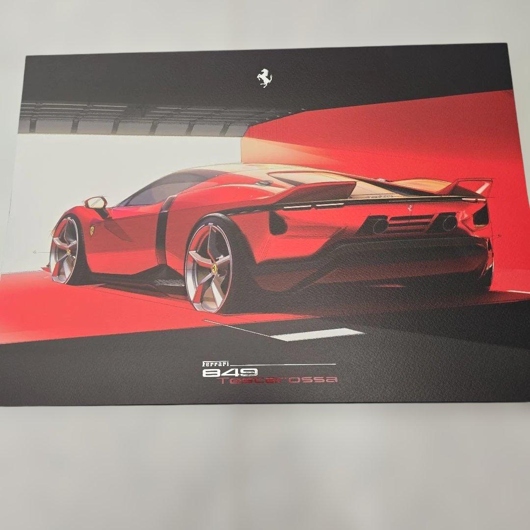 フェラーリ　849 ポスター