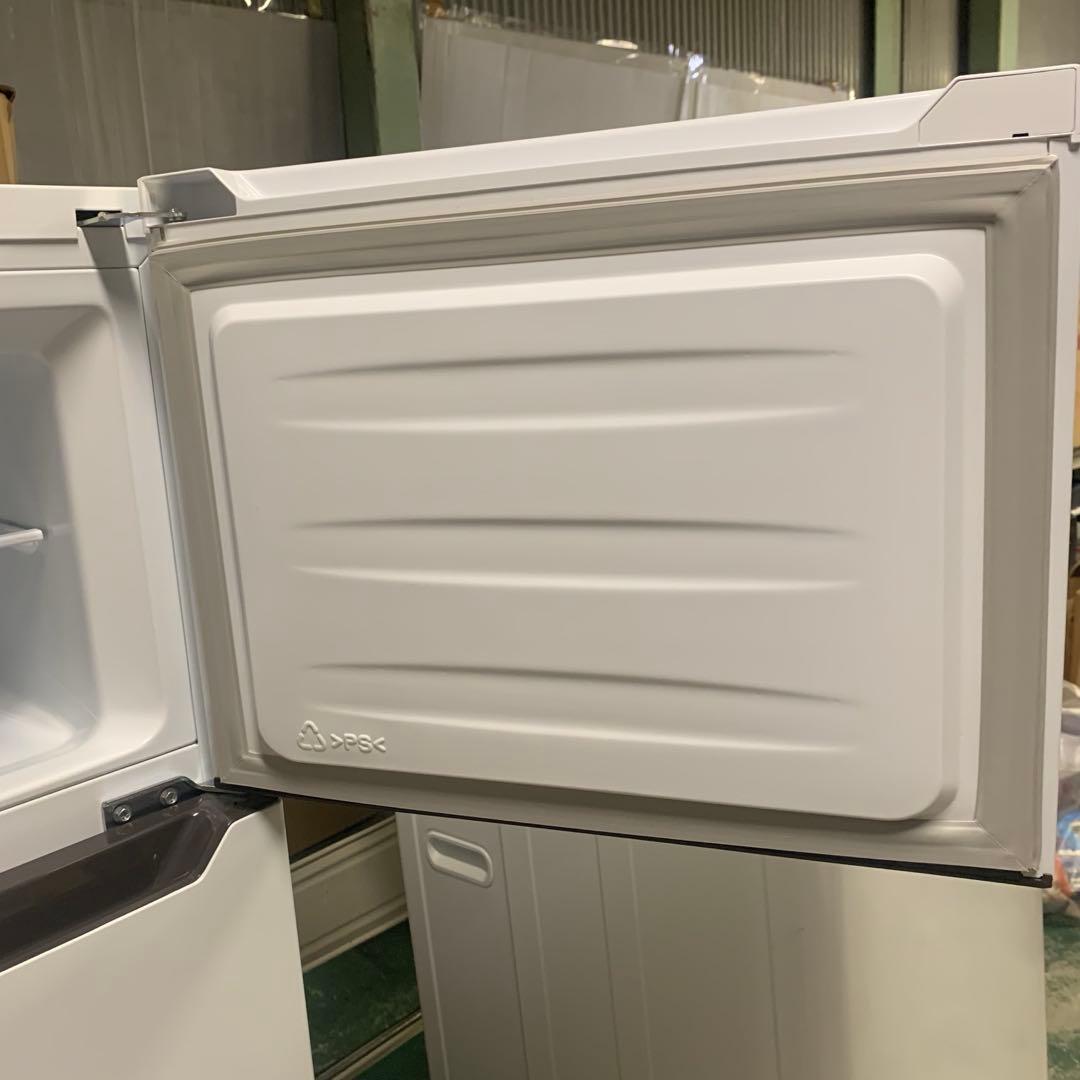 8r37 美品2021年製 2ドア 冷蔵庫 HR-B12C 一人暮らし 単身用