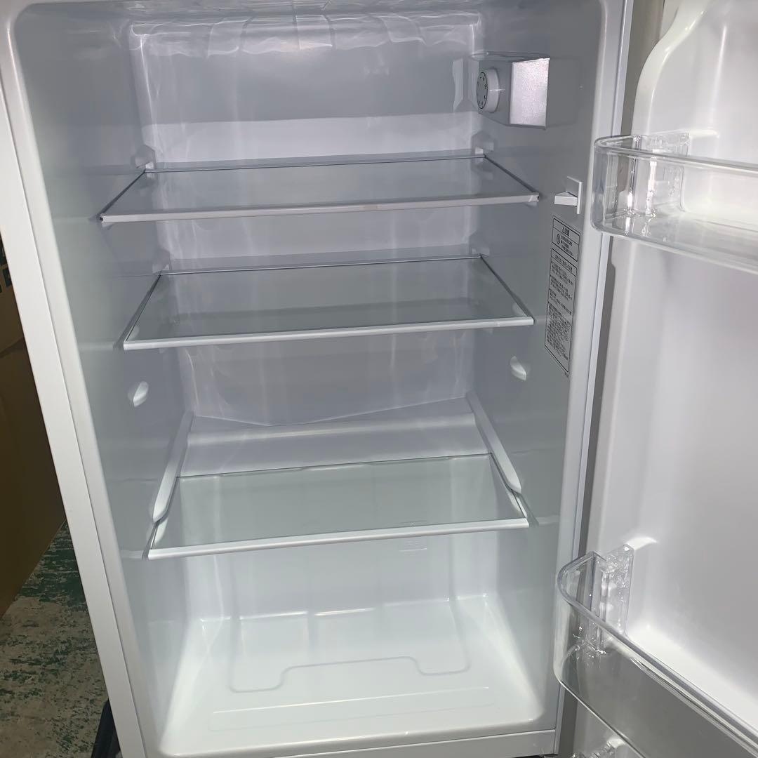 8r37 美品2021年製 2ドア 冷蔵庫 HR-B12C 一人暮らし 単身用