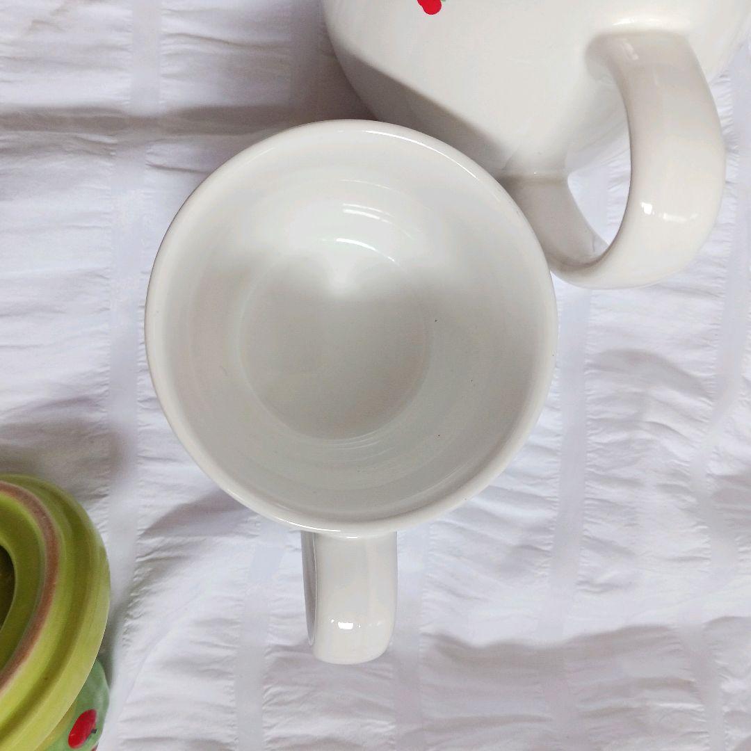 【2点セット】HELLO KITTY　ハローキティ　急須　コップ　レトロ　レア