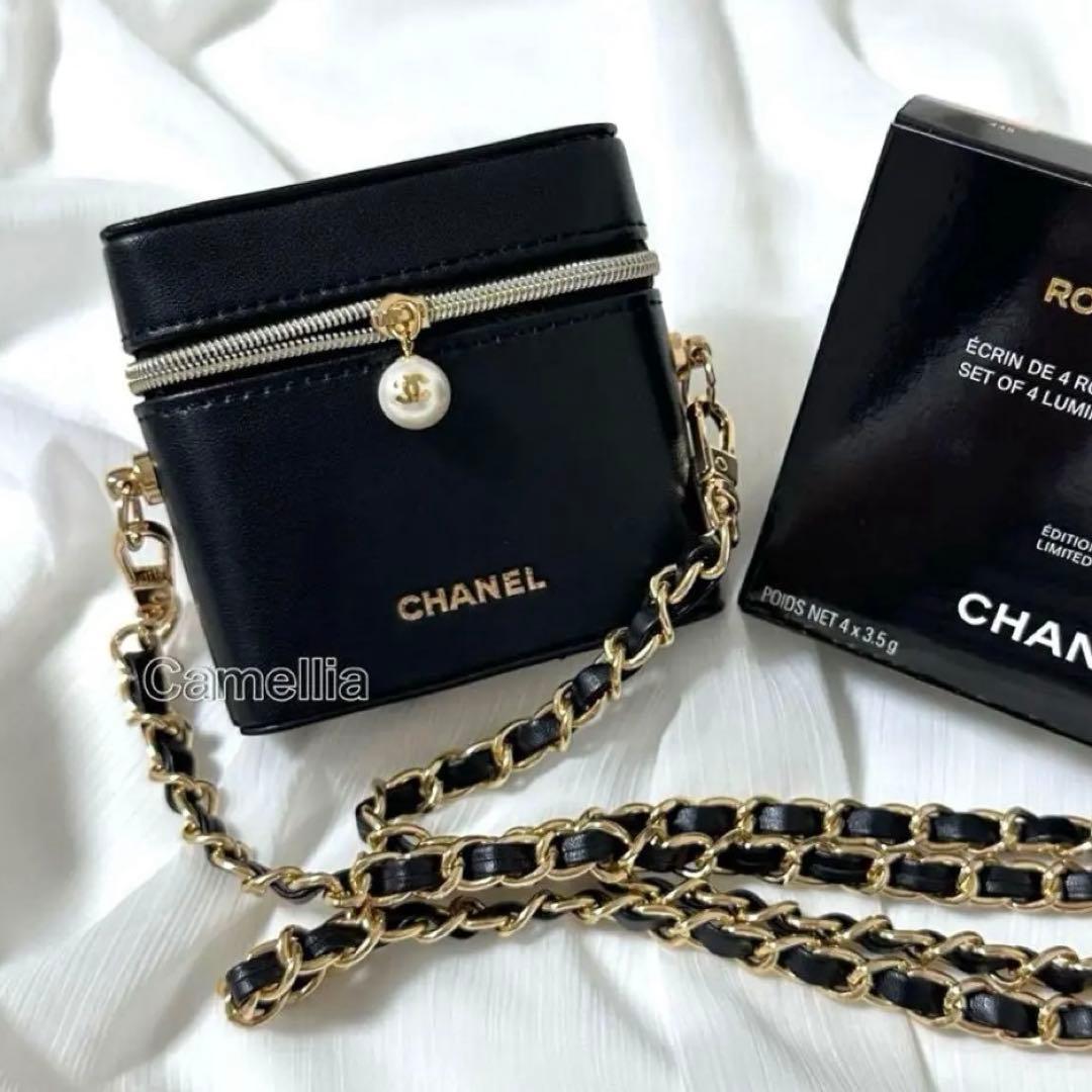 CHANELノベルティ リップケース ショルダー CHANEL ノベルティ リップ