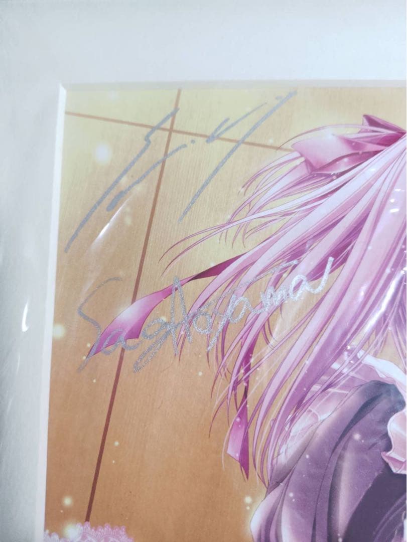 ロウきゅーぶ 湊智花 限定 複製原画 てぃんくる・蒼山サグ 直筆サイン