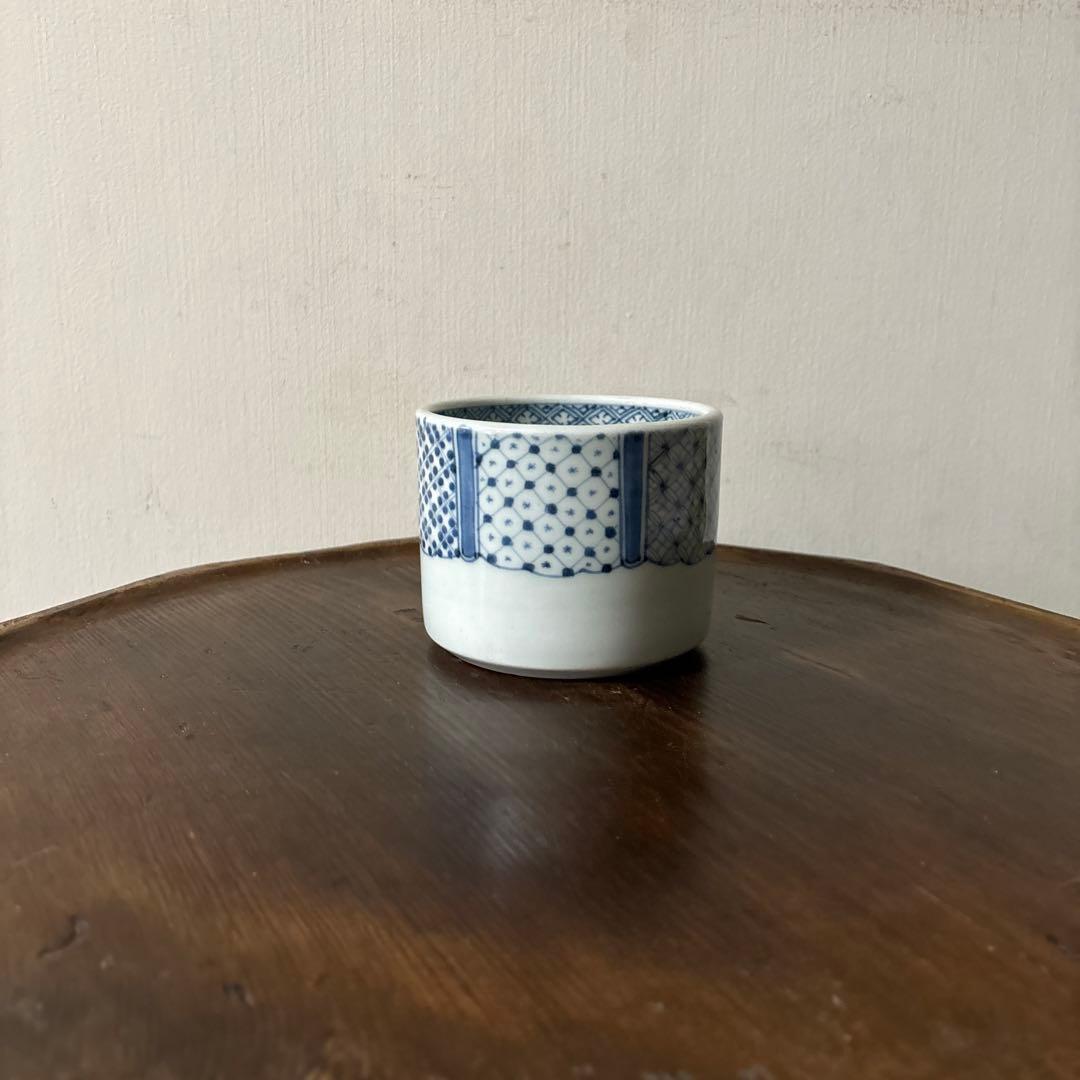 古伊万里染付 火入 江戸時代.明治 骨董品 アンティーク 古道具 白磁 検