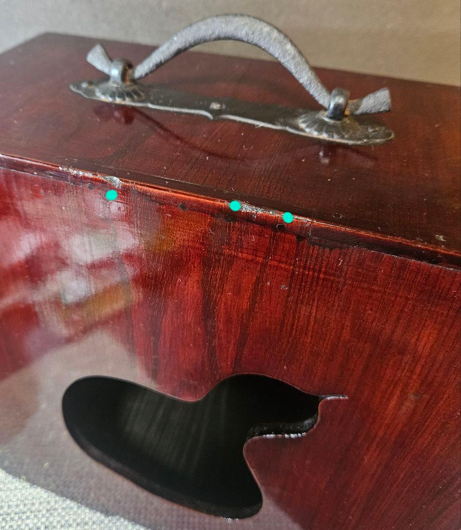 明治時代 木製 弁当箱 野点 野点弁当箱 鉄製手提げ 三段重ね 5箱仕立