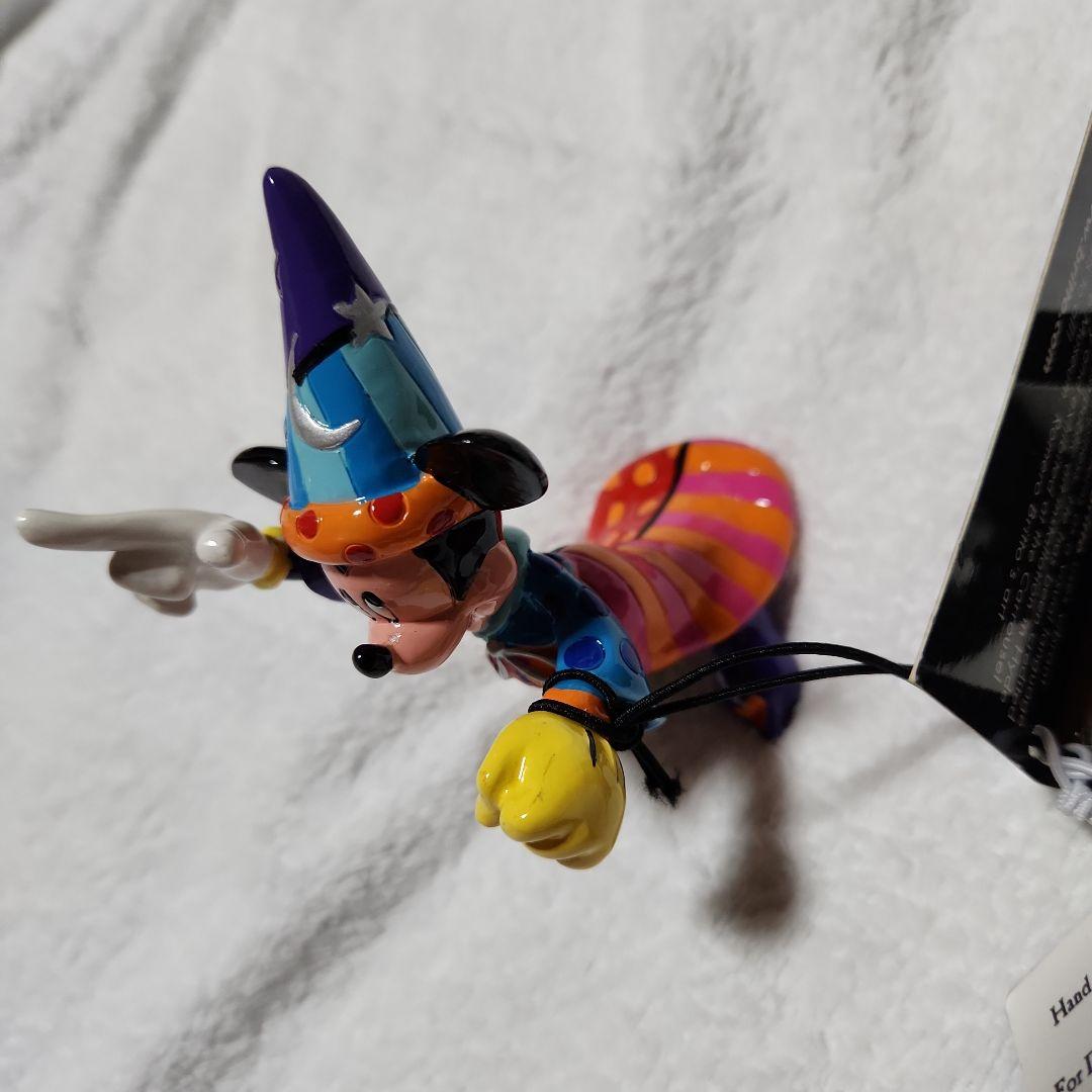 ロメロブリット Romero Britto ミッキー 魔法使いの弟子 フィギュア