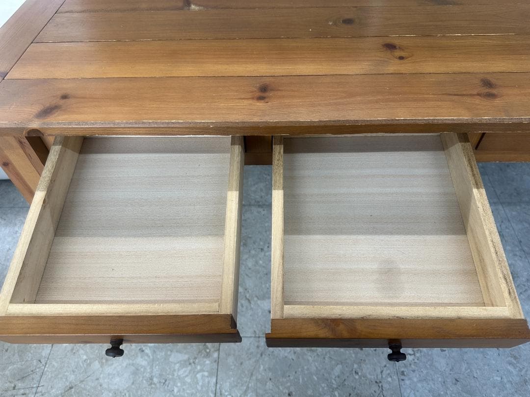 ダイニングテーブル　BOWERY DINING TABLE 8DRAWERS